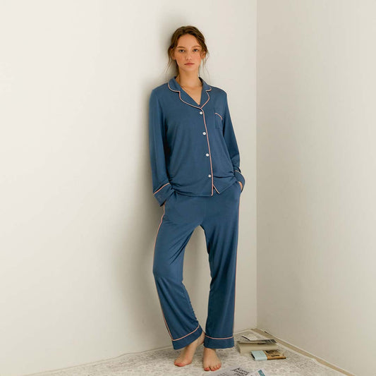 Midnight Blue Pajama SET